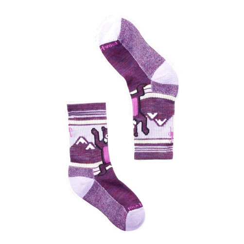 Smartwool Boys Light Cushion Hiking Bear Crew Socks (Toddler/Little Big Kid)