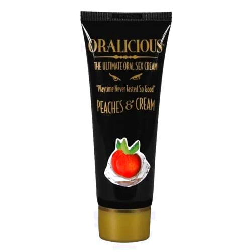 Hott Products Oralicious - Peaches & Cream - 2 Fl. Oz.