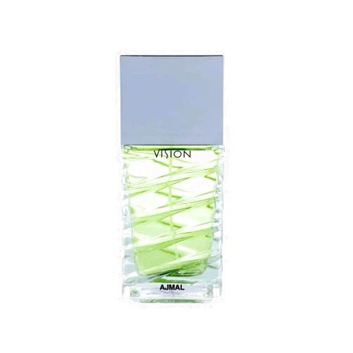 Ajmal Vision Eau de Parfum for Men – 3.4 fl oz / 100 ml | Fresh Woody Aromatic Scent | Long Lasting Fragrance Masculine Perfume for Men with Citrus, Floral & Musk Notes