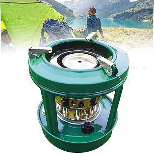 ACICS Petroleum Heater Small Kerosene Heater - for Heating and Cooking Camping Stove Outdoor Diesel Shop Heater