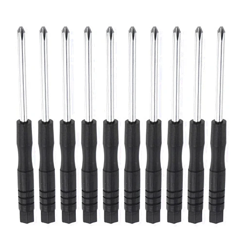 uxcell Mini Phillips Screwdriver, 3.0mm Cross Head for Watch Eyeglasses Electronics Repair, 10 Pcs