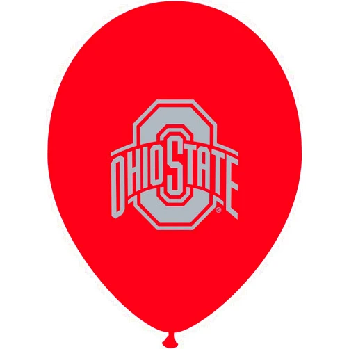 Qualatex Pioneer Balloon Company Collegiate Latex Balloons, Red