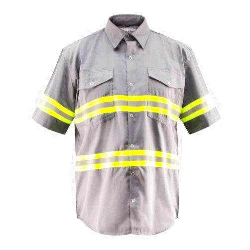 Just In Trend Premium High Visibility Safety Shirt - Half Sleeve