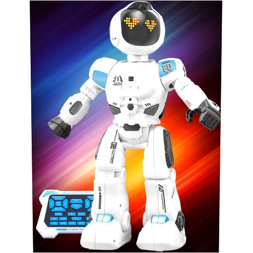 Niho Tech Smart Remote Control EMO Robot Toys for Kids 5-7 Year Old, Emo Robots Gifts for Boys 6-8 Birthday Gift Toy Hand Gesture RC Sensing programmable Robotics