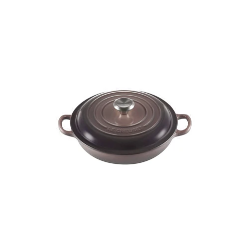 Le Creuset Enameled Cast Iron Signature Braiser, 1.5 qt., Oyster