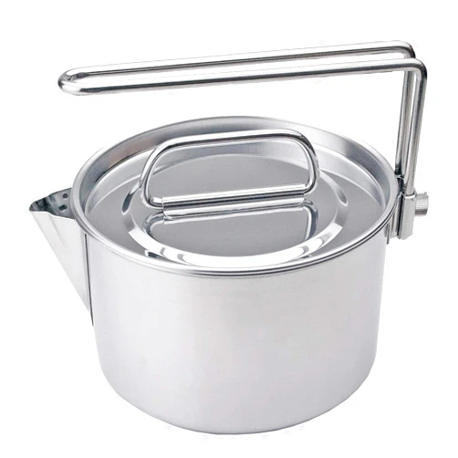 CAPTAIN STAG M-7296 Camping Kettle Cooker, 5.5 inches (14 cm), 0.5 gal (1.3 L)