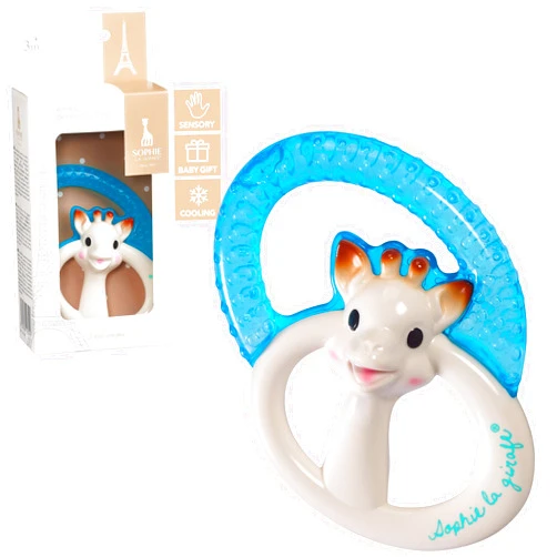 Sophie la girafe Cooling Teething Ring | Cool in Fridge for Refreshing Relief | Easy to Hold