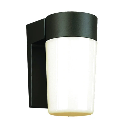 Trans Globe Imports 4810 BK Transitional One Light Wall Lantern from Pershing Collection in Black Finish,