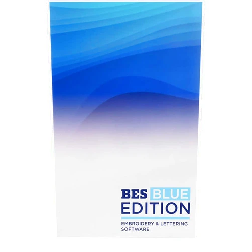 Brother BES Blue Edition Embroidery & Lettering Software - 199 Pre-Digitized Fonts, Monogram Designing, Editing and More!