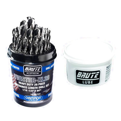 Champion Cutting Tool Corp Champion Cutting Tool Brute Platinum 29 Piece 1/16-1/2