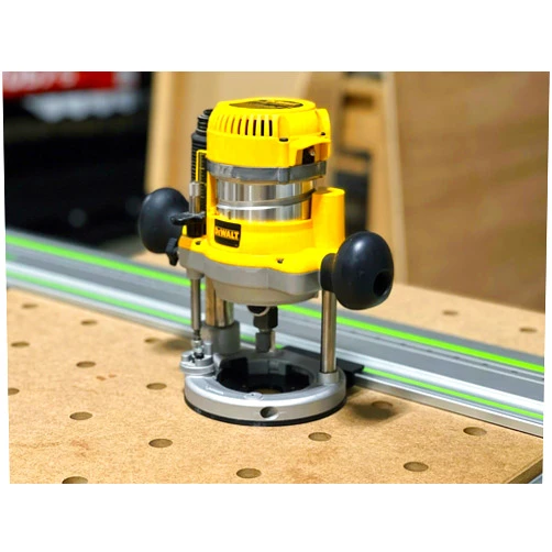 ToolCurve Guide Rail Adapter Compatible with Dewalt 618 Plunge Router