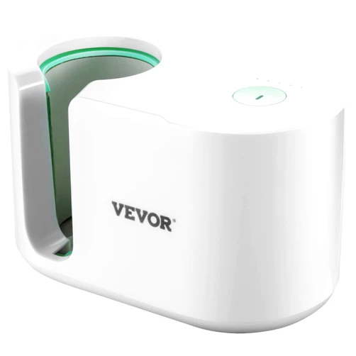 VEVOR Mug Press Machine, Automatic Mug Heat Press for Sublimation 11-15oz, Coffee Cup Transfer Printing, DIY Presents Gifts White
