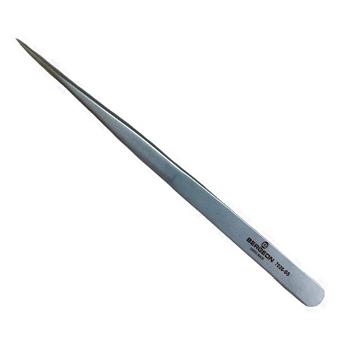 Bergeon 7026-SS antimagnetic Stainless Steel Long tweezer 140mm Watch Tool