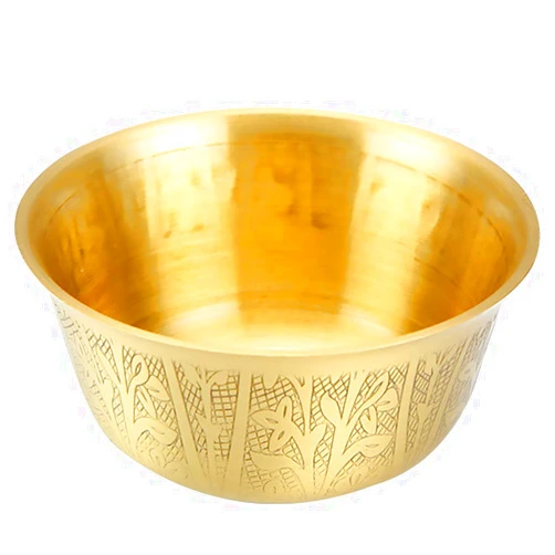 BESPORTBLE Copper Bowl Ornament Buddhist Offering Bowl Copper Golden Bowl Buddha Copper Bowl God Sacrificial Bowl Rice Bowl Small Copper Bowl Water Rice Copper Bowl Furnishing Articles