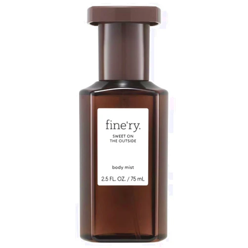Fine'ry Vanilla Gourmand Mini Perfume Mist Hair + Body Spray for Women & Girls, Teens - Sweet on the Outside - Vanilla, Cacao Wood, Vetiver, Long-Lasting, Travel Size Fragrance Spray (2.5 Fl Oz)