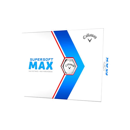 Callaway Supersoft Max Golf Balls 12B PK New White