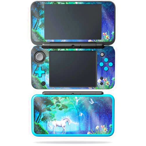 MIGHTY SKINS MightySkins Glossy Glitter Skin for Nintendo New 2DS XL - Unicorn Fantasy | Protective, Durable High-Gloss Glitter Finish | Easy to Apply, Remove, and Change Styles | Made in The USA