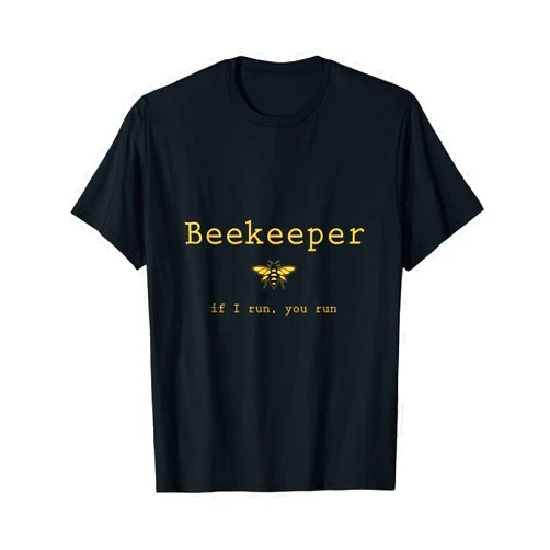 Bee Whisperer Honeycomb Gifts Tees Funny Bee Hive Honey Lover Beekeeper T-Shirt
