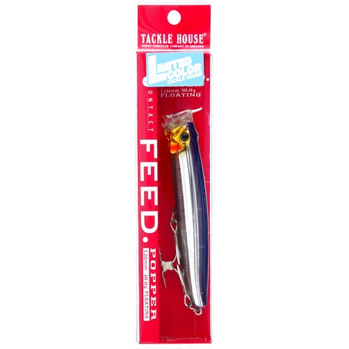 TACKLE HOUSE Feed Popper 175, Saltwater Tuna Fishing Lures, Topwater, GT, Bonito, Yellowtail, Yellowfin, Bluefin Tuna, Floating, Fishing Gear, Fishing Accessories, Fishing Tackle