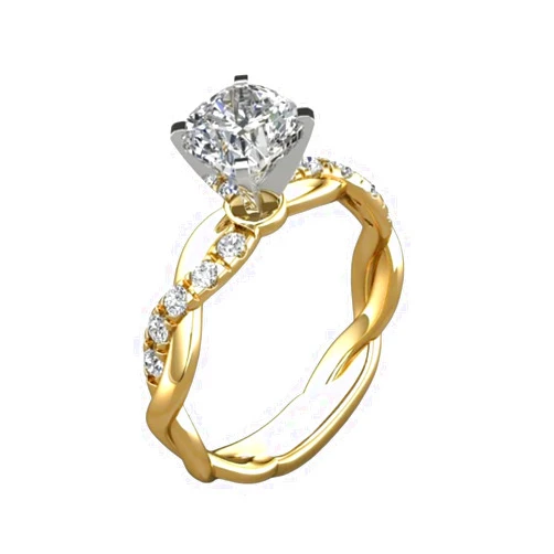 NTHUEANLONE New 2024 Yeni Kristal Nişan Pençeleri Tasarım Yüzükler Kadınlar Için Beyaz Zirkon Kübik Zarif Yüzükler Kadın Düğün Takısı Hediyeler Jewelry Fashion Accessories Creative Gift