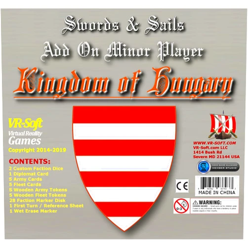 VR-SOFT VIRTUAL REALITY GAMES Swords & Sails: Kingdom of Hungary Minor Player Add-On
