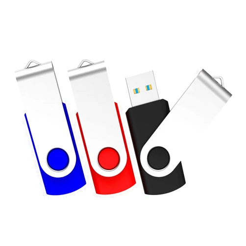 Aiibe 128GB Flash Drive 3.0 3 Pack 128GB USB 3.0 Flash Drive Thumb Drive USB Drive 128GB Jump Drive Memory Stick 128GB Flash Drives (128G, 3 Mixed Colors: Black Blue Red)