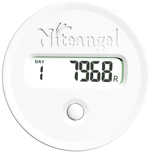 Niteangel Accurately Hamster Wheel Pedometer- Small Animal Step Counter for Niteangel Super-Silent Hamster Wheel | Acrylic Wheel | Wooden Wheel
