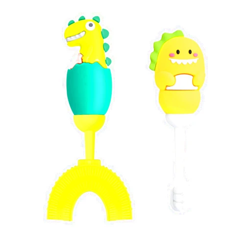 ZMRZ U-Sharded Toothbrush, U-Shaped Brush Head with 10,000 bristles Brush Head, 2-Pack