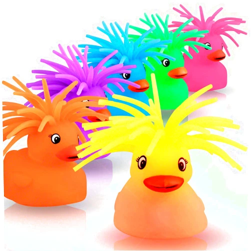 FlashingBlinkyLights Light Up Funky Flashing Disco Duck (Set of 6)