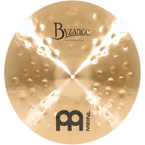 Meinl Cymbals B18ETHC Byzance 18-Inch Traditional Extra Thin Hammered Crash Cymbal (VIDEO)