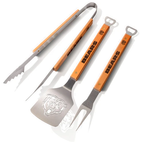 YouTheFan NFL Classic 3PC BBQ Grill Set