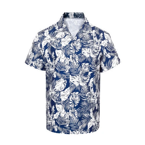 CASELAND Hawaiian Shirt for Men,Short Sleeve Button Down Summer Beach Shirts,Funny Casual Tropical Shirts