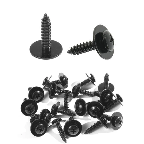 UBOG 20PCS Automotive Screws,Fender Liner Screws,Car Accessories Bumper Screws,Splash Shield Screws,Bumper Cover Fender Liner Screw,Auto Body Fender Screws Bolt Fasteners,Replace #990114SE0000