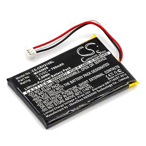 Cameron Sino Replacement Battery Compatible with Corsair H2100, Gaming H2100 Dolby 7.1 Wireless Gaming Headset, CA-9011136-AP, CA-9011127-NA(700mAh)