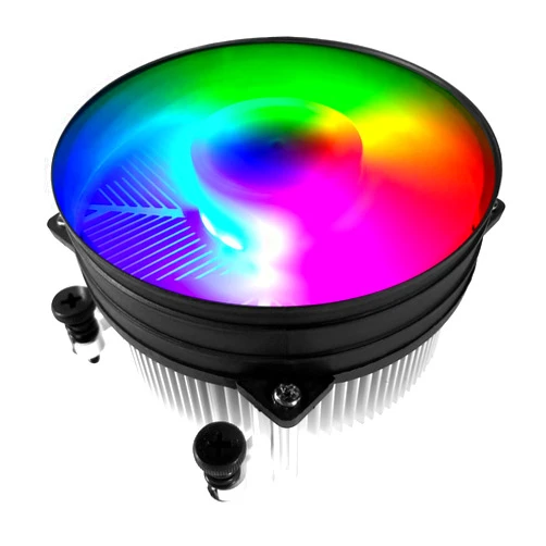 TRONWIRE TW-25 95W RGB LED CPU Cooler Aluminum Heatsink 4-Pin PWM 92mm Fan Pre-Applied Thermal Paste for AMD Socket AM5 AM4 Desktop PC Computer