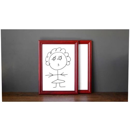 blue-ther Picto Transpo Magic Tricks Magician Stage Party Gimmick Props Illusion Mentalism Funny Drawing Switch Places Frame Magia