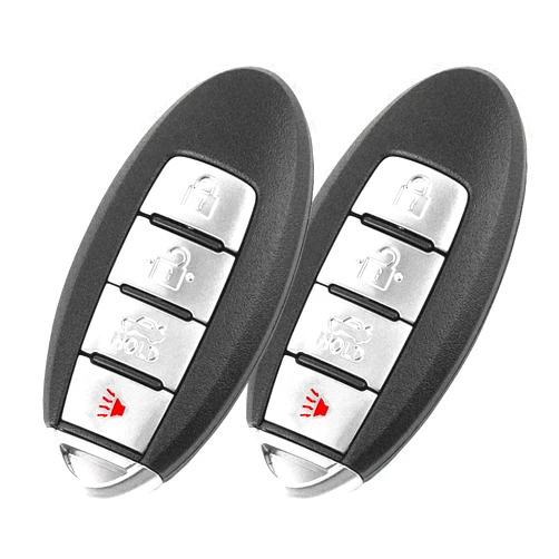 VERYOH Keyless Entry Remote Key Fob Compatible with Nissan Altima 2007-2012 Maxima 2009-2014 Versa 2007-2012 Infiniti EX35 G35 G37 G25 Q60 Q40 FCCID: KR55WK48903 KR55WK49622 2PCS