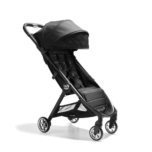 Baby Jogger City Tour 2 Ultra-Compact Travel Stroller, Jet, Lightweight, Foldable, Ideal for Traveling