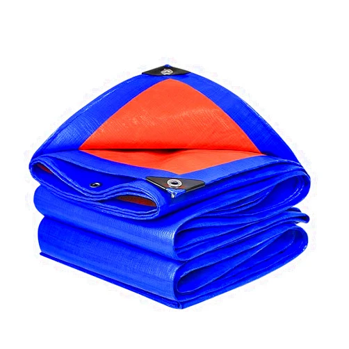 Ffsaacol Tarps Heavy Duty Waterproof, Extra Thick 12Mil Tear Outdoor Tarp with Reinforced Grommets for Roof, Camping, Patio, Pool, BoatB, 1.8x2m/5.9x6.6ft