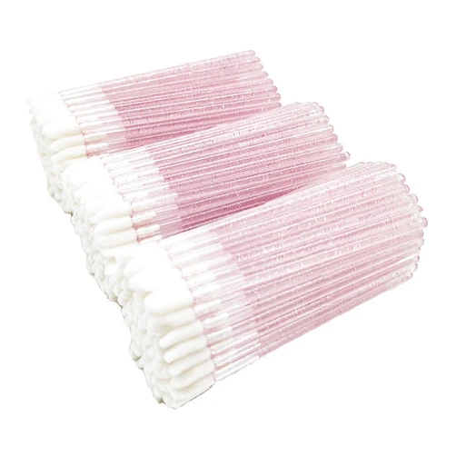 YSAFAI 300 Pieces Lip Brush Disposable Lip Gloss Wands Lipstick Applicator
