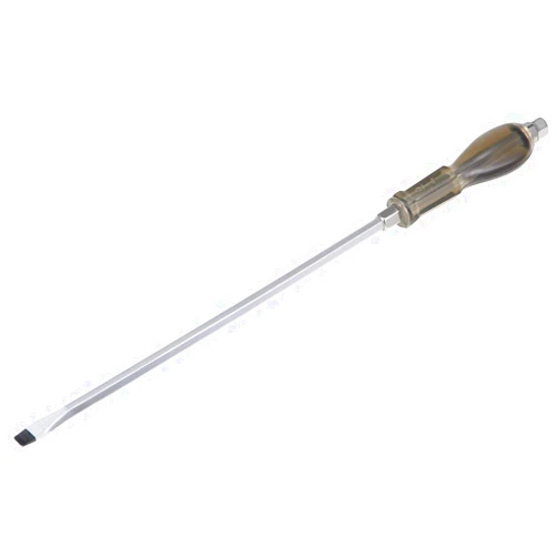 uxcell 9mm Slotted Impact Screwdriver, 12-Inch Keystone Demolition Driver Magnetic