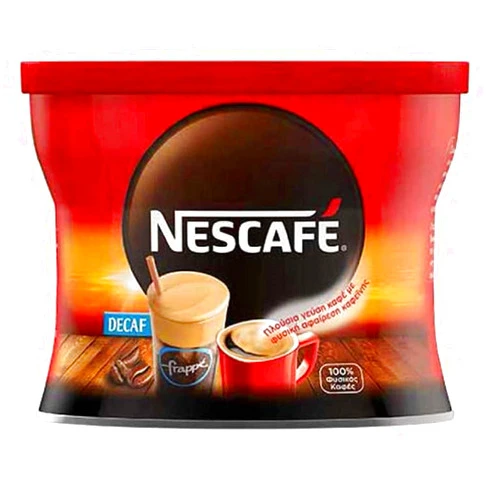 NESCAFÉ Nescafe Classic Instant Greek Coffee (Decaf) 100 Gram Can
