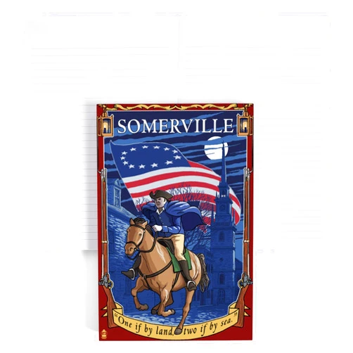 Lantern Press Somerville, Massachusetts, Paul Revere (Lined 6x9 Journal, Lay Flat, 193 Pages, FSC Paper)
