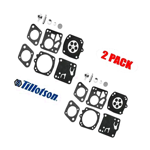 Generic RK-23HS XL98 2 Pack New Tillotson Carburetor Repair KIT for HOMELITE Husky
