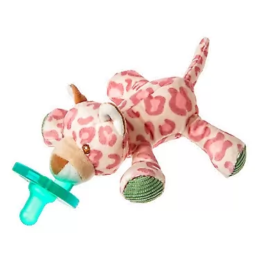 Mary Meyer WubbaNub Infant Pacifier, 6-Inches, Little But Fierce Leopard