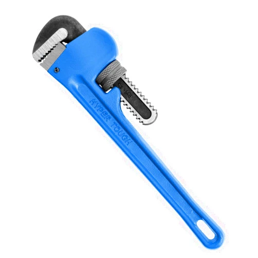 Högert Technik - Stillson pipe wrench, 350 mm, 14 inches, water pump pliers, pipe repair tools, pipe wrench for professionals and DIY enthusiasts