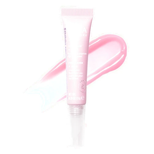 TULA Skin Care Rose Glow + Get It Lip Balm - Hydrating Peptide Lip Treatment with Hyaluronic Acid & Vitamin E, 0.28 oz.