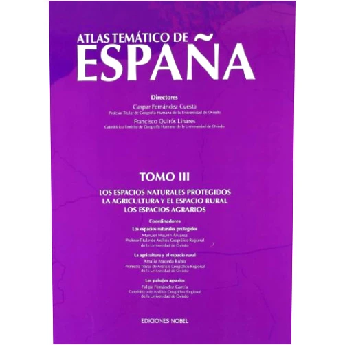 Gaspar Fernández Cuesta,Francisco Quirós Linares ATLAS TEMATICO DE ESPAÑA Nº 3: Cartoné