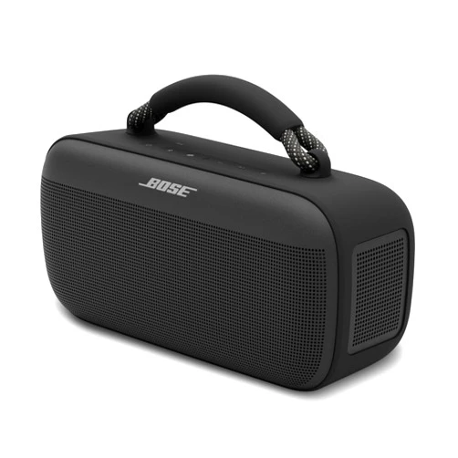 Bose SoundLink Max Portable Speaker, Large Waterproof Bluetooth Speaker, Up to 20 Hours of Battery Life, USB-C, Built-in 3.5mm AUX Input, Black