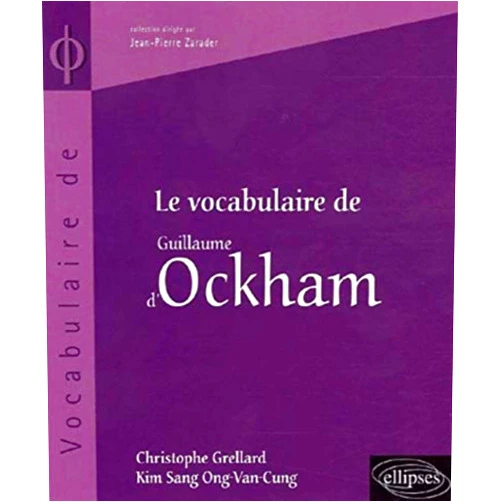 French Edition by Christophe Grellard (Author), Kim Ong-Van-Cung (Author) Le vocabulaire d'Ockham